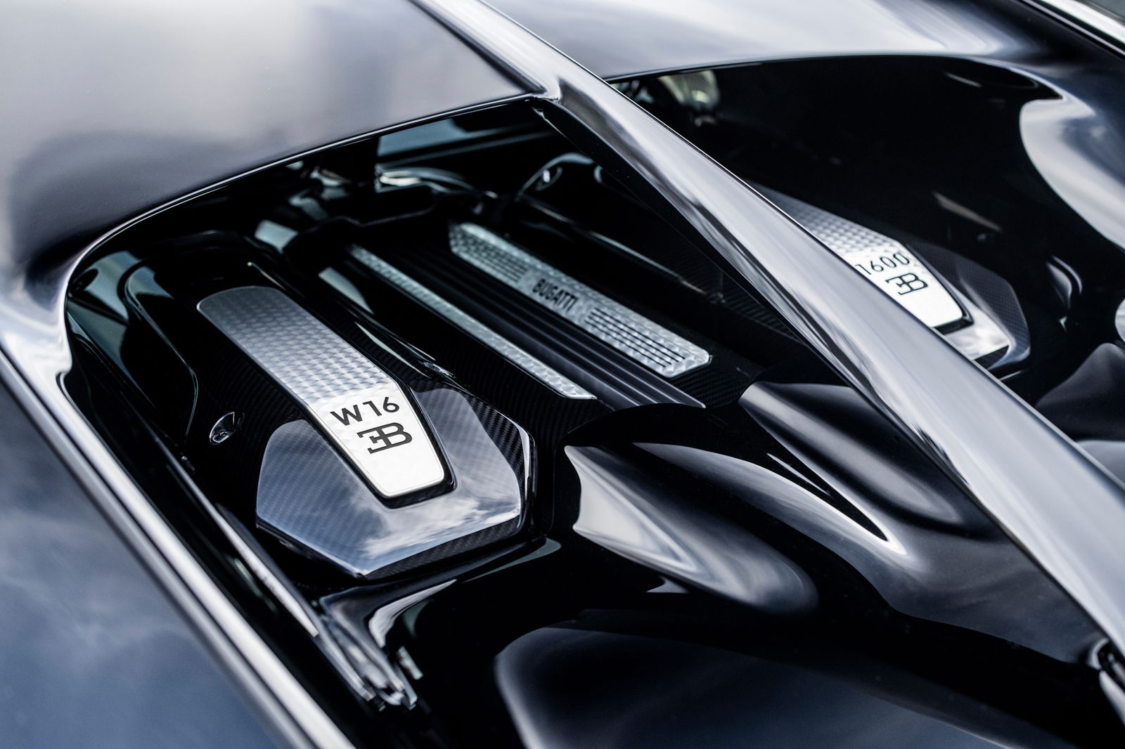 Bugatti Chiron Super Sport 'Hommage T50S' - engine bay